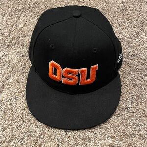 New Era Black and Orange OSU Kids Hat